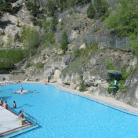 Radium Hot Springs Pools are Nestled Amongst the Rocky Mountains - HotSpringsGuide.net