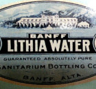 Banff Upper Hot Springs Lithia Water
