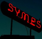 Symes Hot Springs Neon Sign - HotSpringsGuide.net